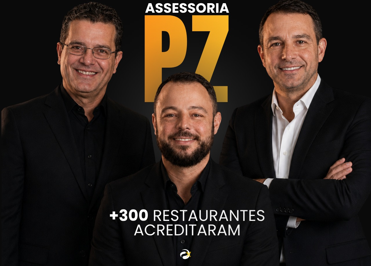Time da Assessoria PZ — +300 restaurantes acreditaram